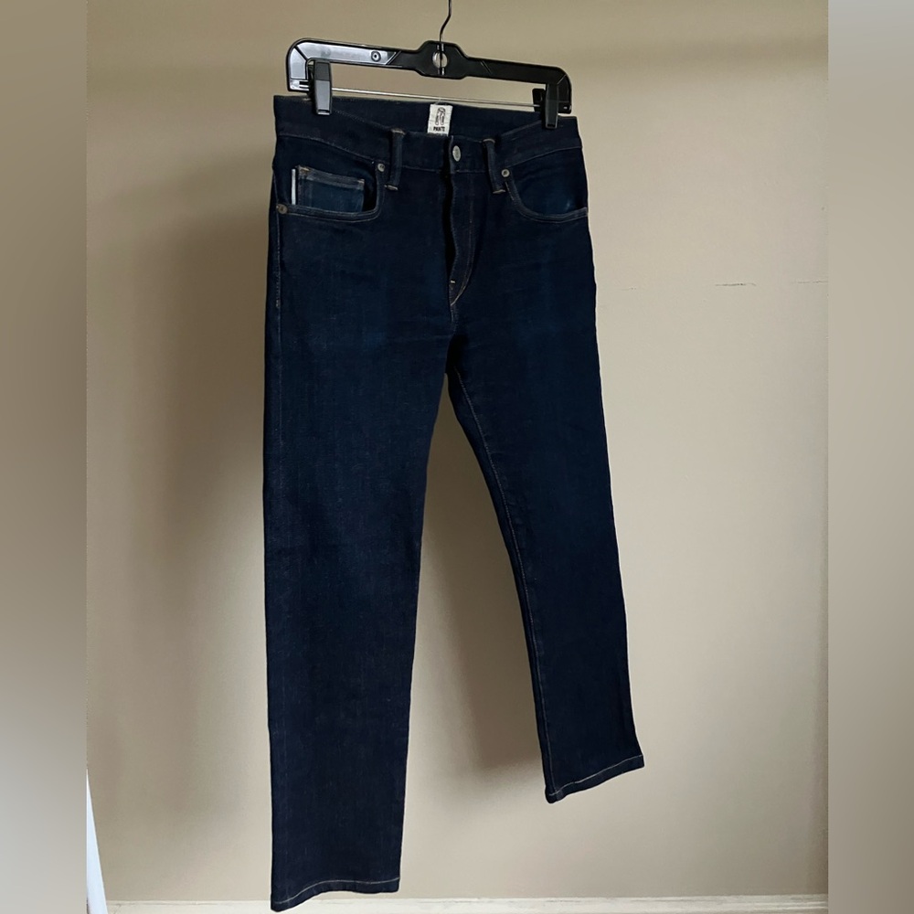 Hiroshi Kato Pen Slim 14oz Indigo Raw Jeans